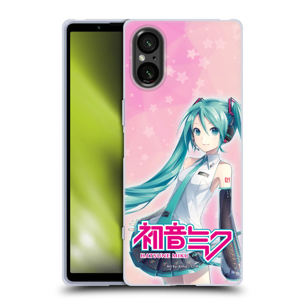 Hatsune Miku Graphics Star Soft Gel Case for Sony Xperia 5 V 5G