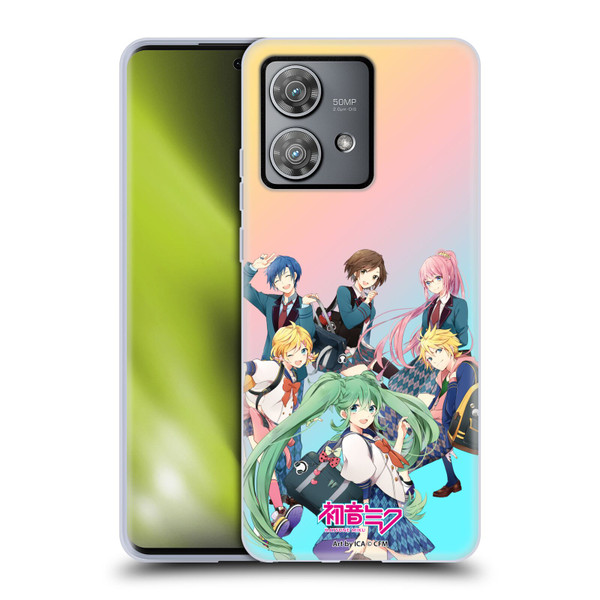 Hatsune Miku Virtual Singers High School Soft Gel Case for Motorola Edge 40 Neo 5G