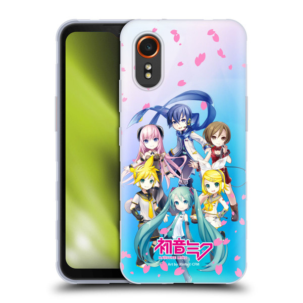 Hatsune Miku Virtual Singers Sakura Soft Gel Case for Samsung Galaxy Xcover7 5G