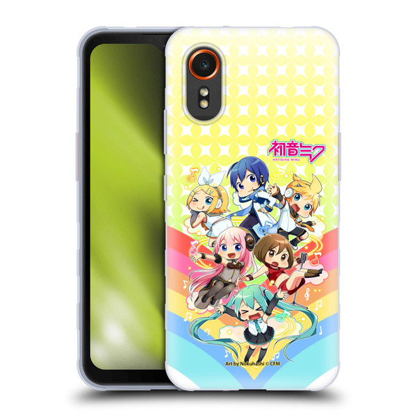 Hatsune Miku Virtual Singers Rainbow Soft Gel Case for Samsung Galaxy Xcover7 5G
