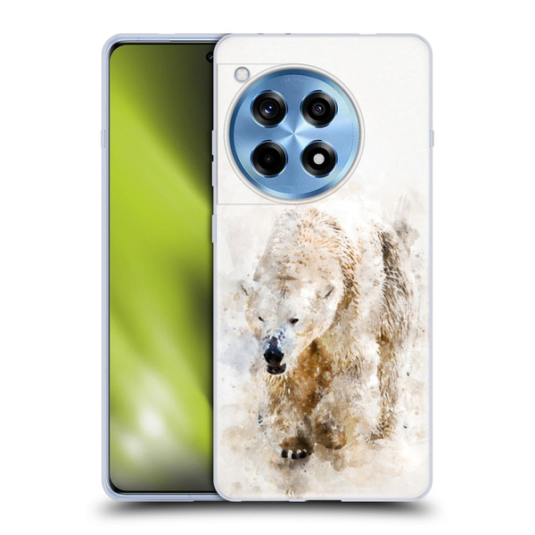 Simone Gatterwe Animals 2 Abstract Polar Bear Soft Gel Case for OPPO OnePlus Ace 3 5G