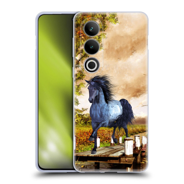 Simone Gatterwe Horses On The Lake Soft Gel Case for OPPO OnePlus Ace 3V 5G