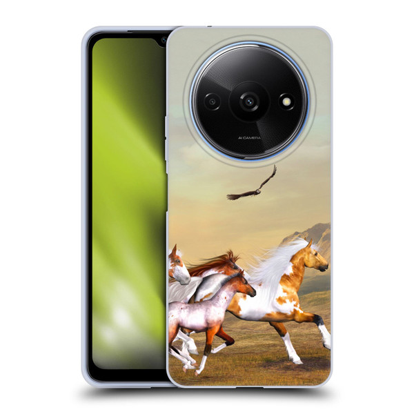 Simone Gatterwe Horses Wild Herd Soft Gel Case for Xiaomi Redmi A3