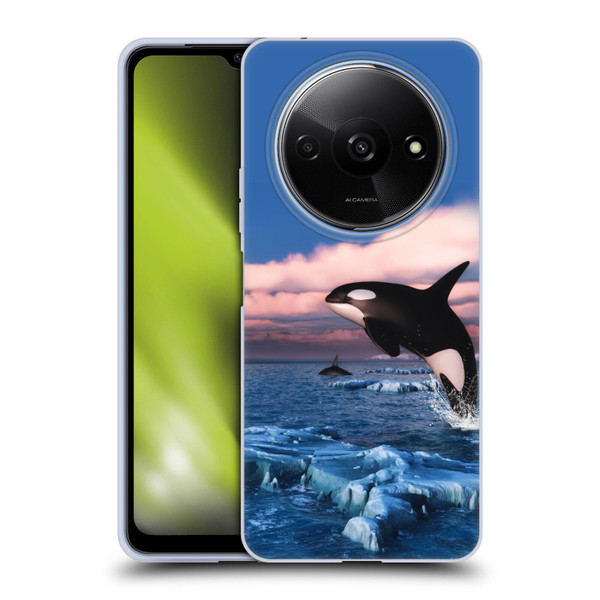 Simone Gatterwe Life In Sea Killer Whales Soft Gel Case for Xiaomi Redmi A3
