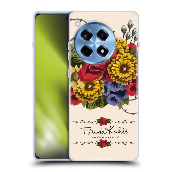 Frida Kahlo Red Florals Vine Soft Gel Case for OPPO OnePlus Ace 3 5G