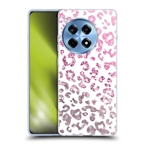 Monika Strigel Animal Print Glitter Pink Soft Gel Case for OPPO OnePlus Ace 3 5G
