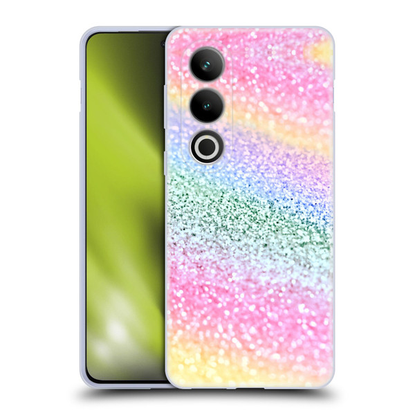 Monika Strigel Glitter Collection Unircorn Rainbow Soft Gel Case for OPPO OnePlus Ace 3V 5G