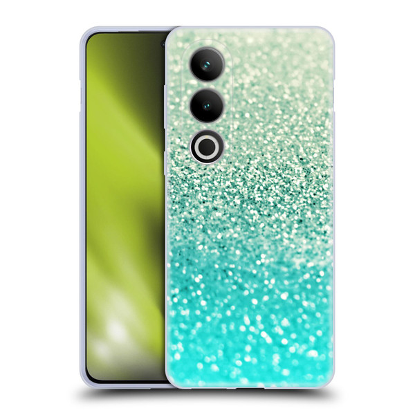 Monika Strigel Glitter Collection Mint Soft Gel Case for OPPO OnePlus Ace 3V 5G