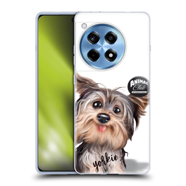 Animal Club International Faces Yorkie Soft Gel Case for OPPO OnePlus Ace 3 5G
