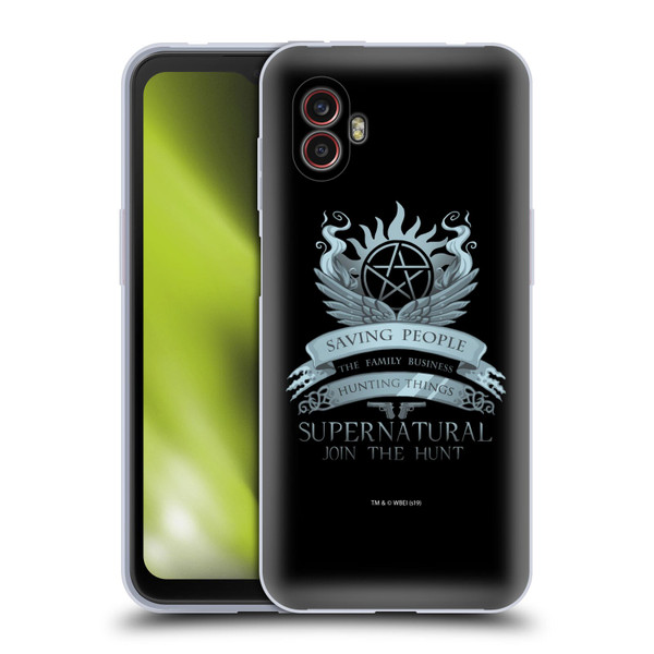 Supernatural Vectors Saving People Logo Soft Gel Case for Samsung Galaxy Xcover6 Pro/Pro2