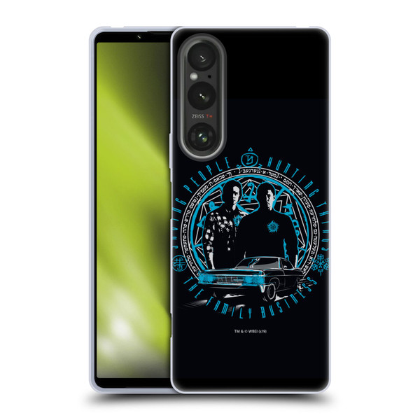 Supernatural Vectors Dean & Sam Business Soft Gel Case for Sony Xperia 1 V 5G