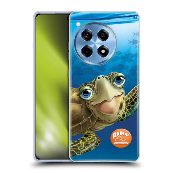 Animal Club International Underwater Sea Turtle Soft Gel Case for OPPO OnePlus Ace 3 5G