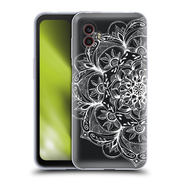 Micklyn Le Feuvre Lace White Mandala Soft Gel Case for Samsung Galaxy Xcover6 Pro/Pro2