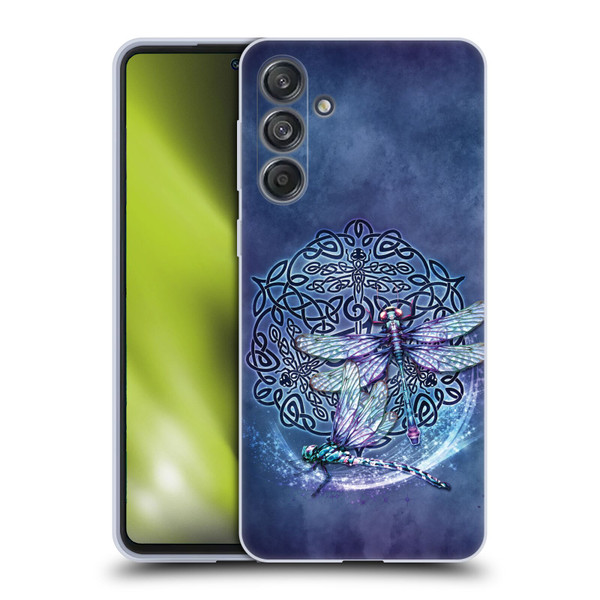 Brigid Ashwood Celtic Wisdom Dragonfly Soft Gel Case for Samsung Galaxy M55 5G