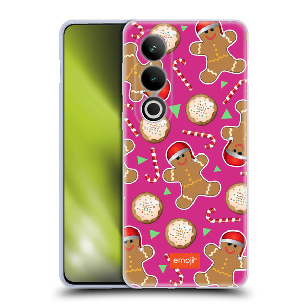 emoji® Christmas Patterns Gingerbread Cookies Soft Gel Case for OPPO OnePlus Ace 3V 5G