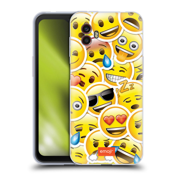 emoji® Smileys Sticker Soft Gel Case for Samsung Galaxy Xcover6 Pro/Pro2