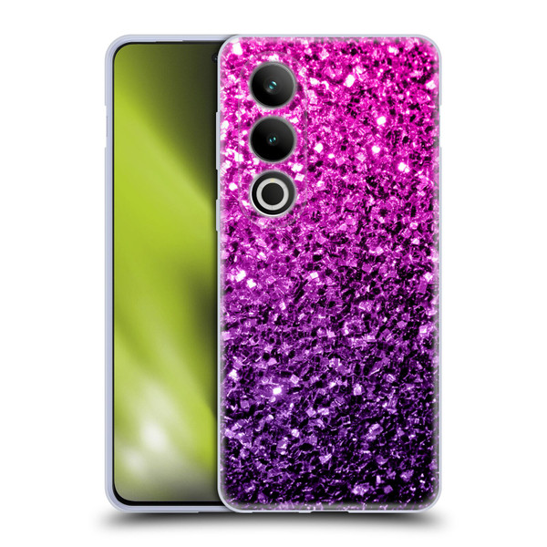 PLdesign Glitter Sparkles Purple Pink Soft Gel Case for OPPO OnePlus Ace 3V 5G