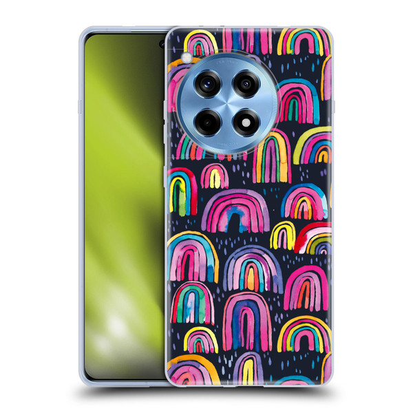 Ninola Summer Patterns Rainbows Navy Soft Gel Case for OPPO OnePlus Ace 3 5G