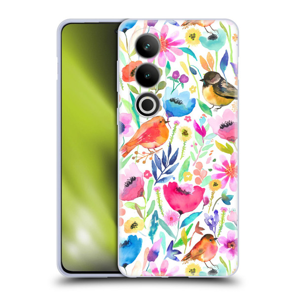 Ninola Summer Patterns Whimsical Birds Soft Gel Case for OPPO OnePlus Ace 3V 5G