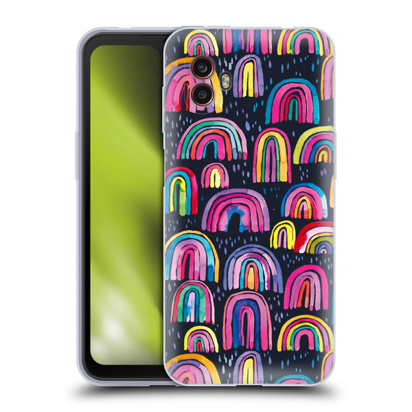Ninola Summer Patterns Rainbows Navy Soft Gel Case for Samsung Galaxy Xcover6 Pro/Pro2