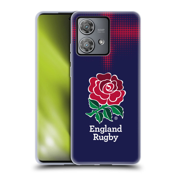England Rugby Union 2016/17 The Rose Alternate Kit Soft Gel Case for Motorola Edge 40 Neo 5G