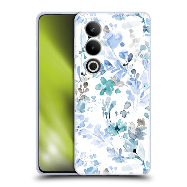 Ninola Wild Grasses Blue Plants Soft Gel Case for OPPO OnePlus Ace 3V 5G