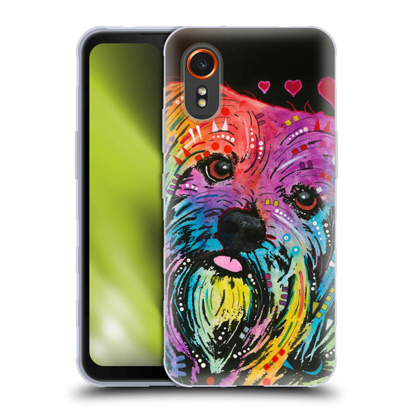 Dean Russo Dogs Yorkie Soft Gel Case for Samsung Galaxy Xcover7 5G