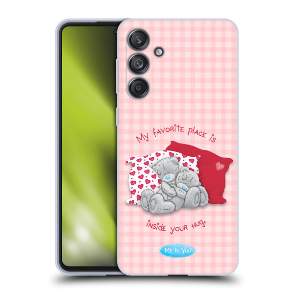Me To You Classic Tatty Teddy Hug Soft Gel Case for Samsung Galaxy M55 5G