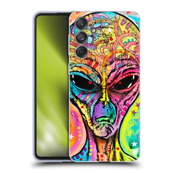 Dean Russo Pop Culture Alien Soft Gel Case for Samsung Galaxy M55 5G