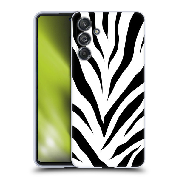 Grace Illustration Animal Prints Zebra Soft Gel Case for Samsung Galaxy M55 5G