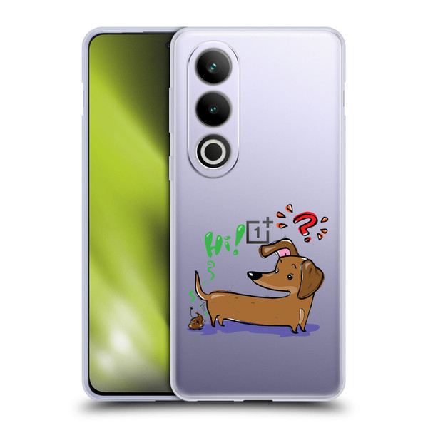 Grace Illustration Dogs Dachshund Soft Gel Case for OPPO OnePlus Ace 3V 5G