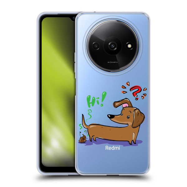 Grace Illustration Dogs Dachshund Soft Gel Case for Xiaomi Redmi A3