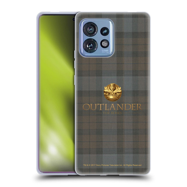 Outlander Tartans Plaid Soft Gel Case for Motorola Moto Edge 40 Pro