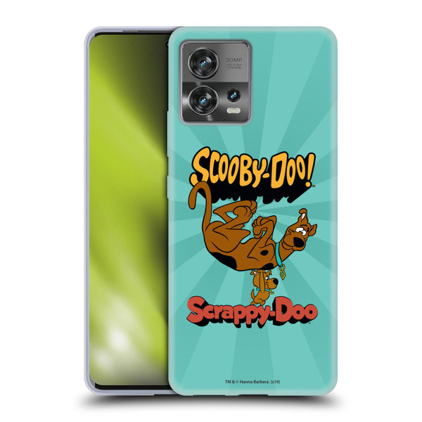 Scooby-Doo 50th Anniversary Scooby And Scrappy Soft Gel Case for Motorola Moto Edge 30 Fusion