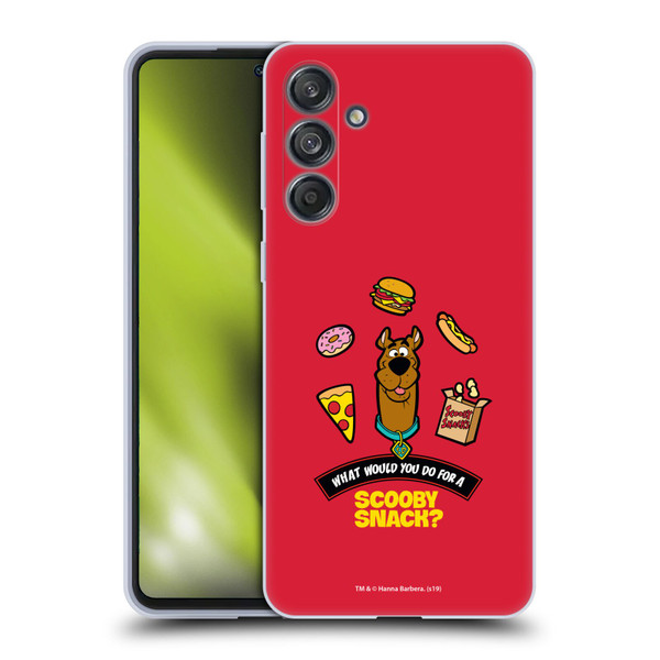 Scooby-Doo Scooby Snack Soft Gel Case for Samsung Galaxy M55 5G