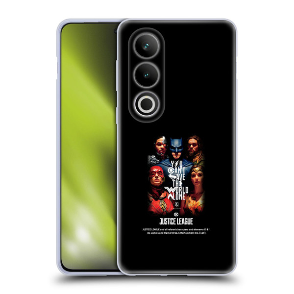 Justice League Movie Posters You Can't Save Soft Gel Case for OPPO OnePlus Ace 3V 5G