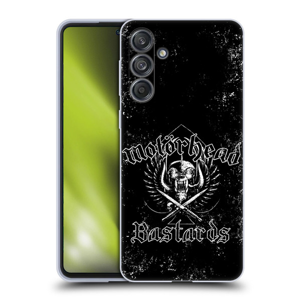 Motorhead Album Covers Bastards Soft Gel Case for Samsung Galaxy M55 5G