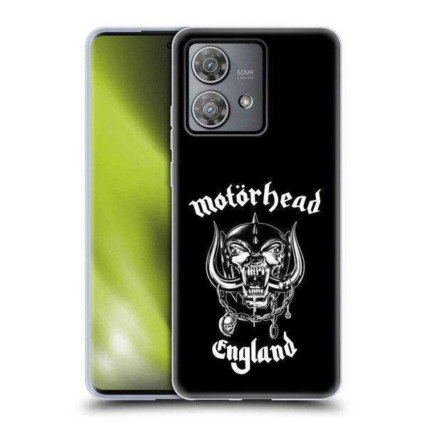 Motorhead Graphics England Soft Gel Case for Motorola Edge 40 Neo 5G