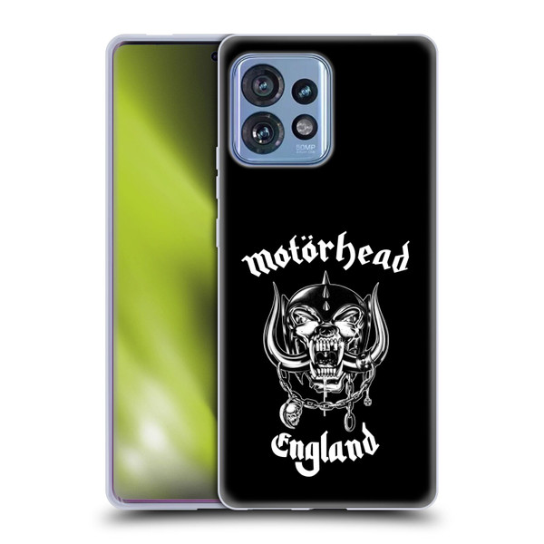Motorhead Graphics England Soft Gel Case for Motorola Moto Edge 40 Pro