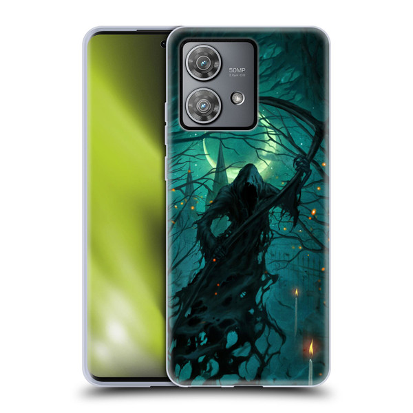 Christos Karapanos Key Art It's Just The Wind Soft Gel Case for Motorola Edge 40 Neo 5G