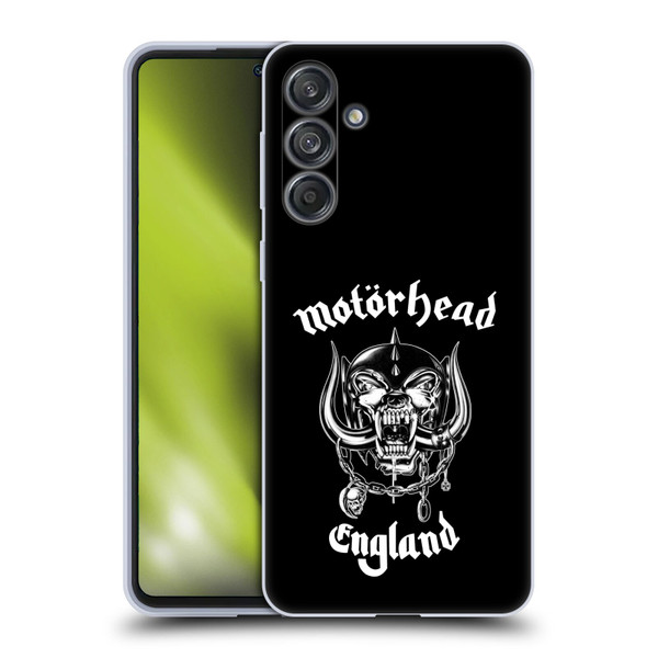 Motorhead Graphics England Soft Gel Case for Samsung Galaxy M55 5G