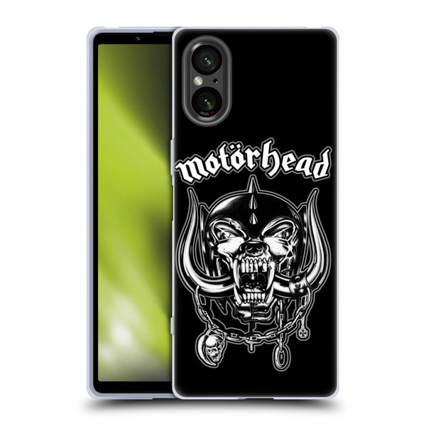 Motorhead Graphics Silver War Pig Soft Gel Case for Sony Xperia 5 V 5G