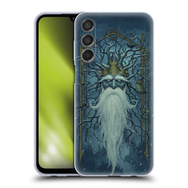 Christos Karapanos Key Art Winter Soft Gel Case for Samsung Galaxy M15/F15 5G