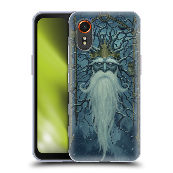 Christos Karapanos Key Art Winter Soft Gel Case for Samsung Galaxy Xcover7 5G