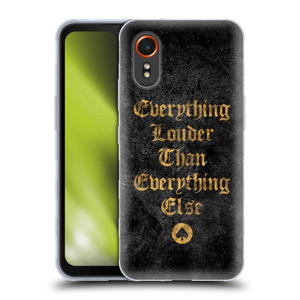 Motorhead Key Art Everything Louder Soft Gel Case for Samsung Galaxy Xcover7 5G
