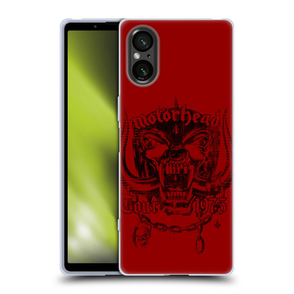 Motorhead Tours 1975 Soft Gel Case for Sony Xperia 5 V 5G