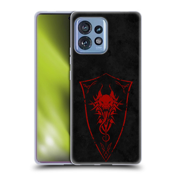 Christos Karapanos Shield Demon Soft Gel Case for Motorola Moto Edge 40 Pro