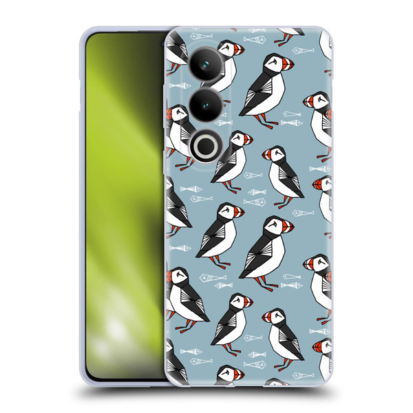 Andrea Lauren Design Birds Puffins Soft Gel Case for OPPO OnePlus Ace 3V 5G