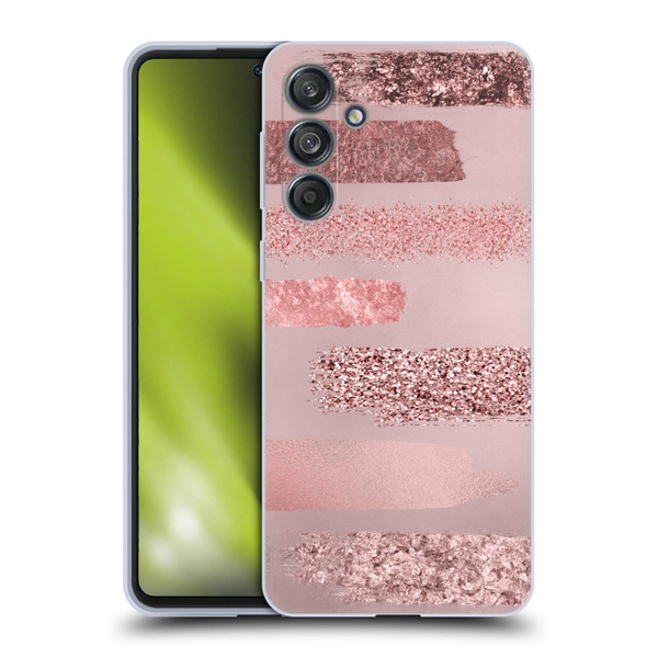 LebensArt Concretes Stripes Soft Gel Case for Samsung Galaxy M55 5G