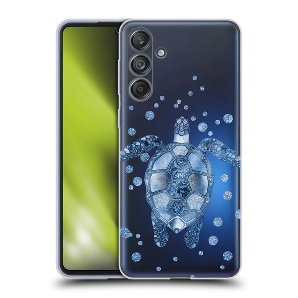 LebensArt Nature Turtle Soft Gel Case for Samsung Galaxy M55 5G